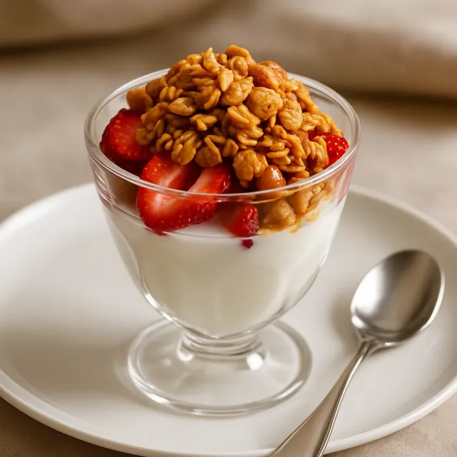 Granola de Mel e Amendoim