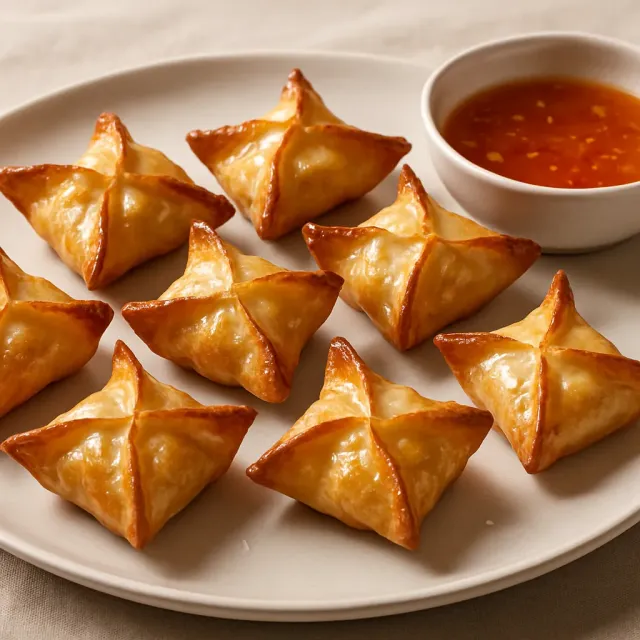 Crab Rangoon в воздухофритюрнице