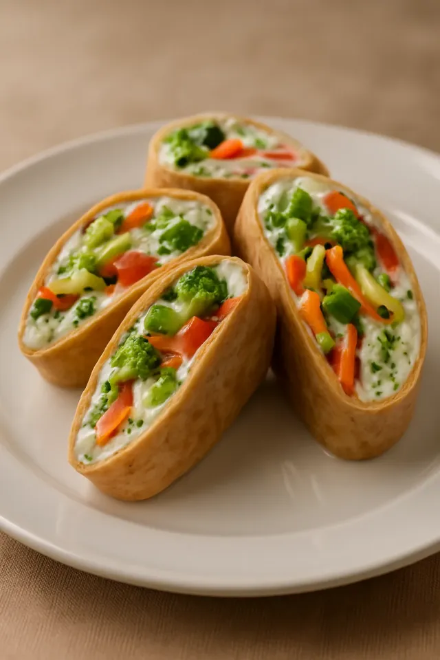 바삭한 야채 랩