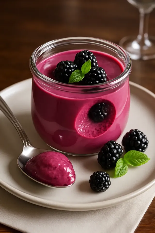Mousse de Framboesa Selvagem