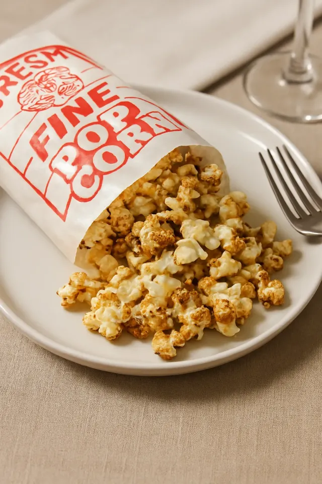 Butter Popcorn With Sumac