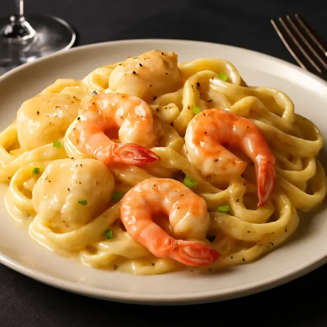 Fettuccine aux fruits de mer
