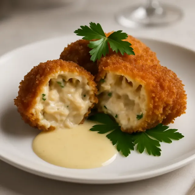 Knusprige Thunfisch-Kroketten