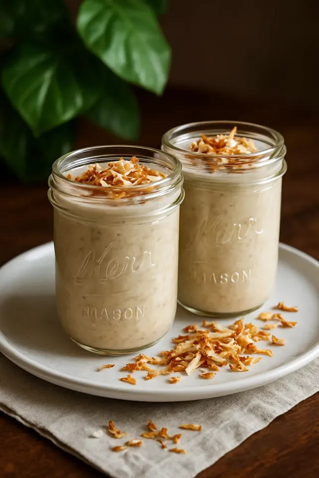 Avena Notturna al Cocco con Polvere Proteica