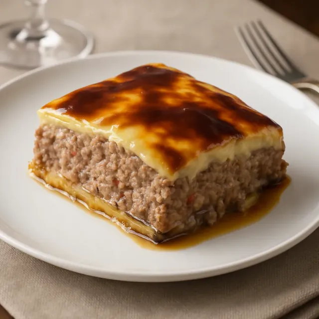 Pastel de carne estilo Tex Mex