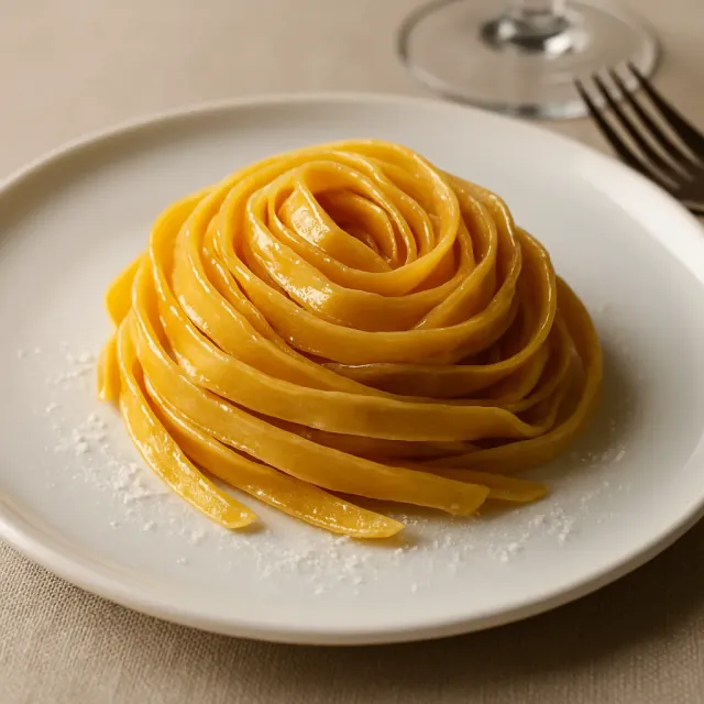 Pasta Semolina dan Telur Segar