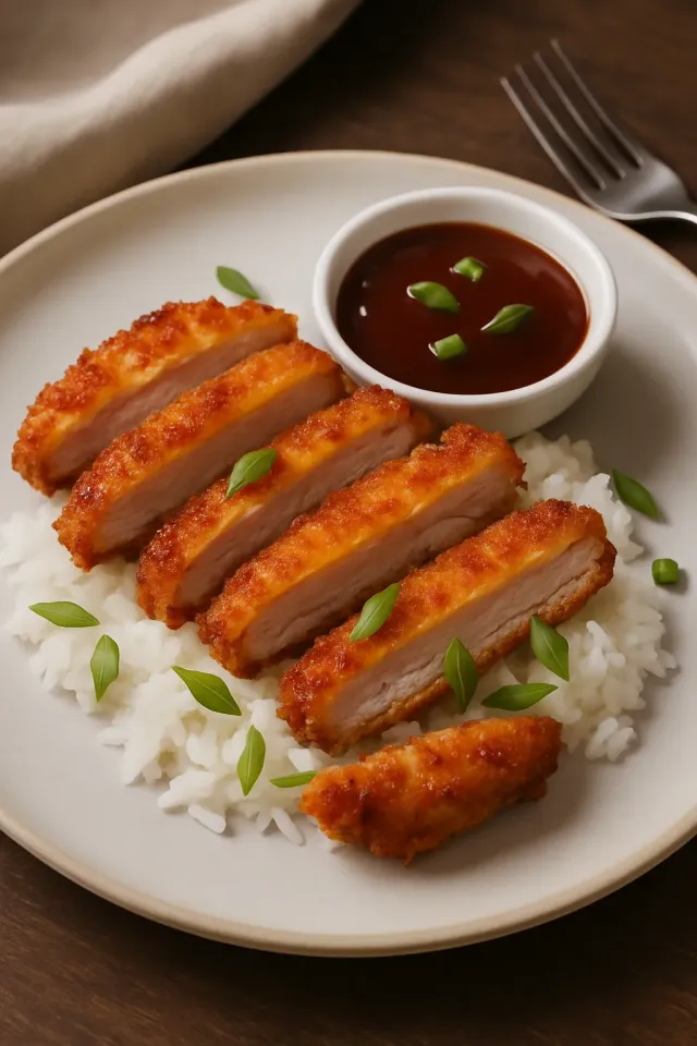 Air Fryer Tonkatsu