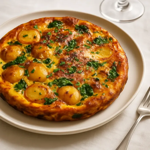 Hangtown Fry with Parmesan and Fresh Herbs