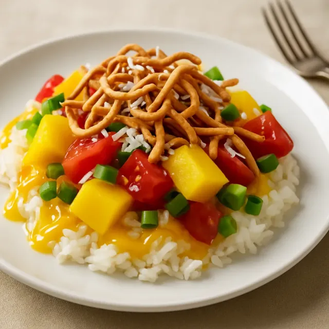 Quick Hawaiian Haystacks