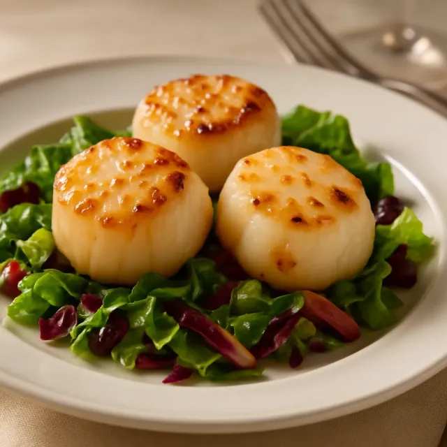Broiled Scallops