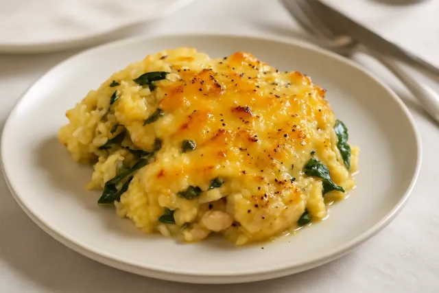 Everything Bagel Seasoned Chicken Casserole