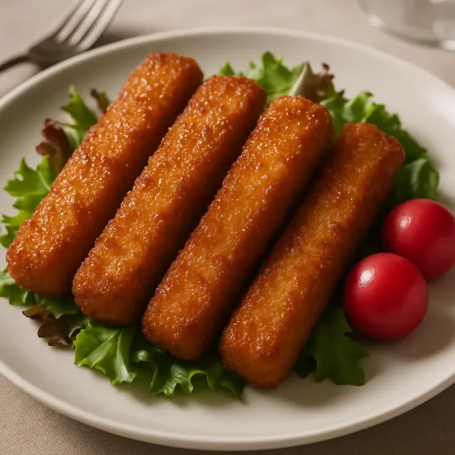 ビーガン風パン粉焼き豆腐