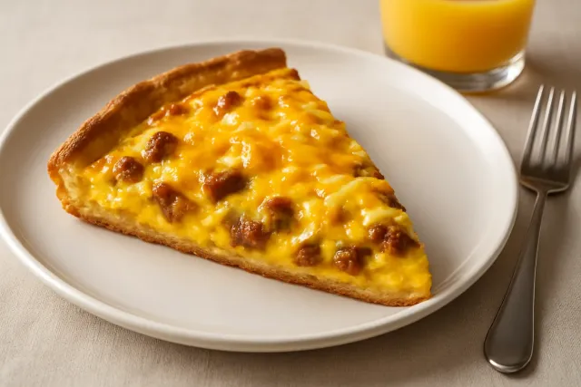 아침 피자