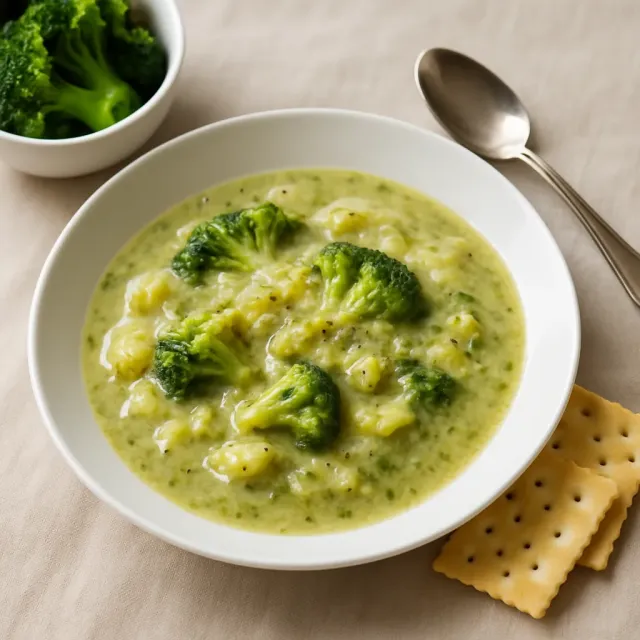 Zuppa di Broccoli Cremosa