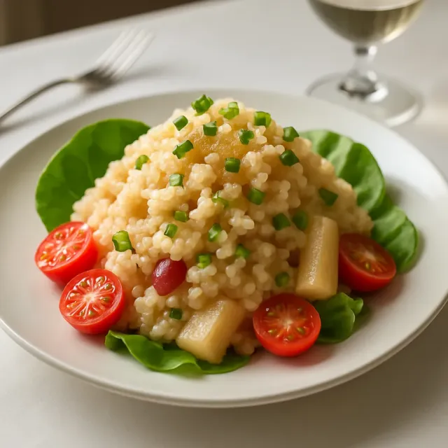 Salada de Frango e Arroz