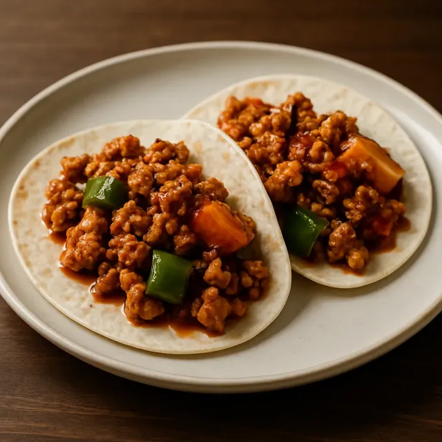 火鸡红薯辛辣玉米饼