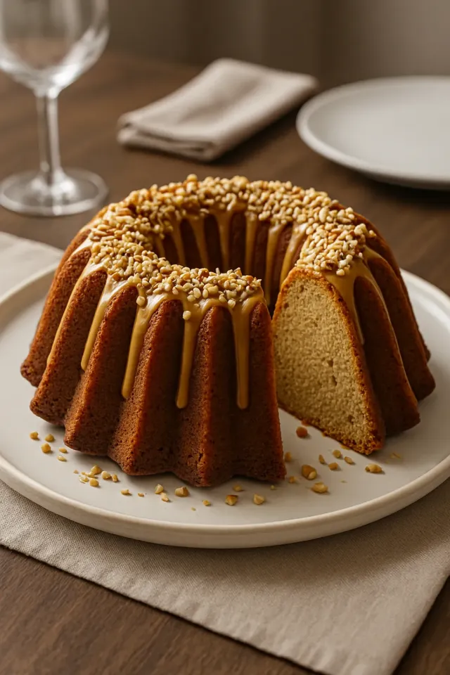 Fıstık Ezmesi Pound Cake