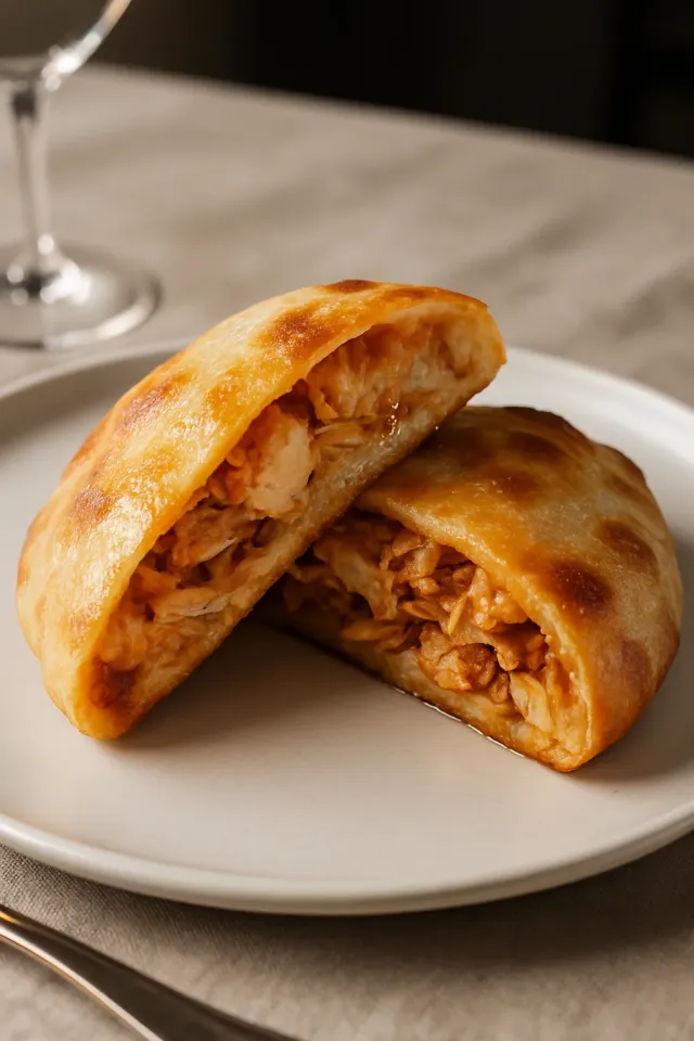 Calzoni di Pollo alla BBQ