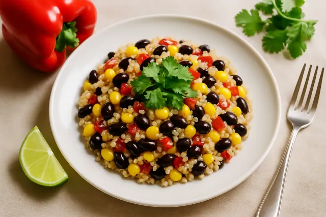 Black Bean and Couscous Salad