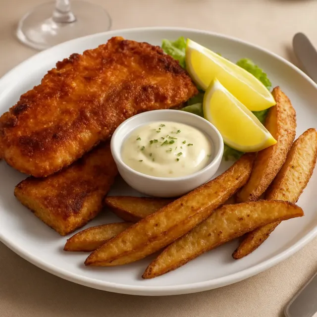Fried Potato Wedges