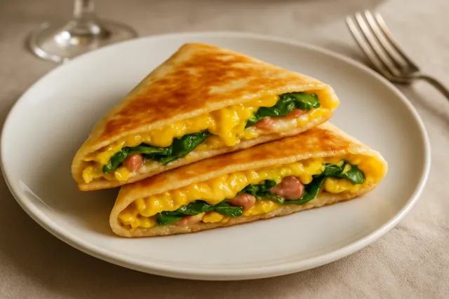 Quesadillas Mattutine con Jalapeno e Bacon Canadese