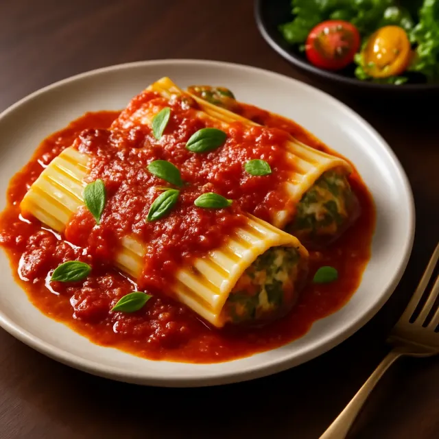 Make-Ahead Manicotti