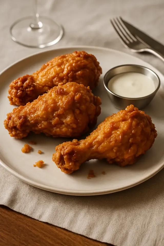 Triple-Dipped Fried Chicken