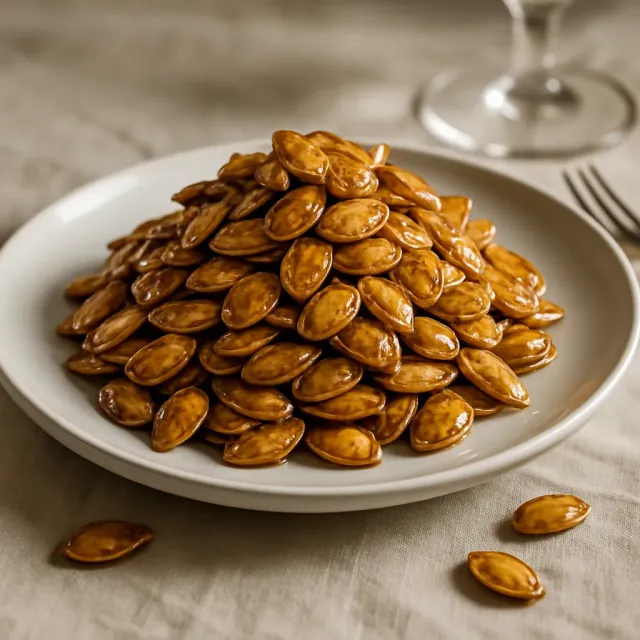 Sweet Vanilla Cinnamon Pumpkin Seeds