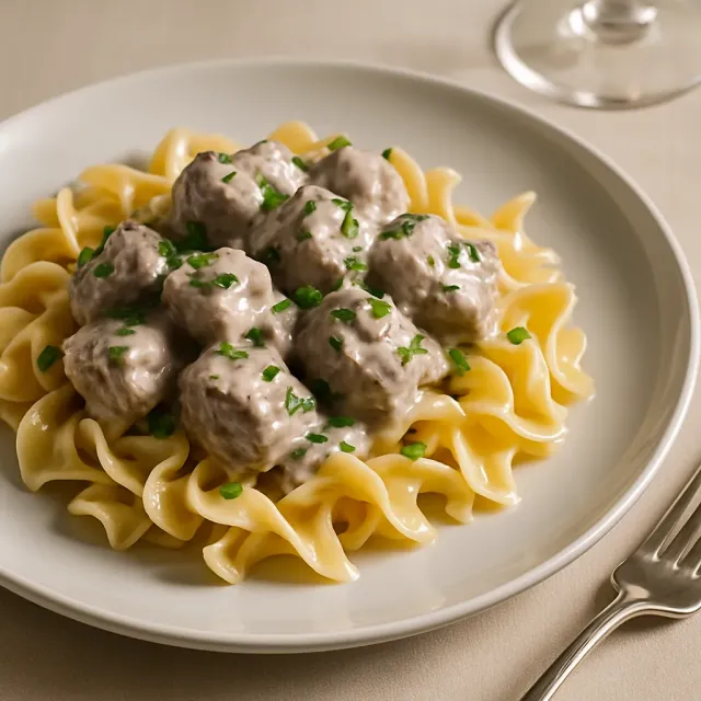 Rinder-Stroganoff für Instant Pot