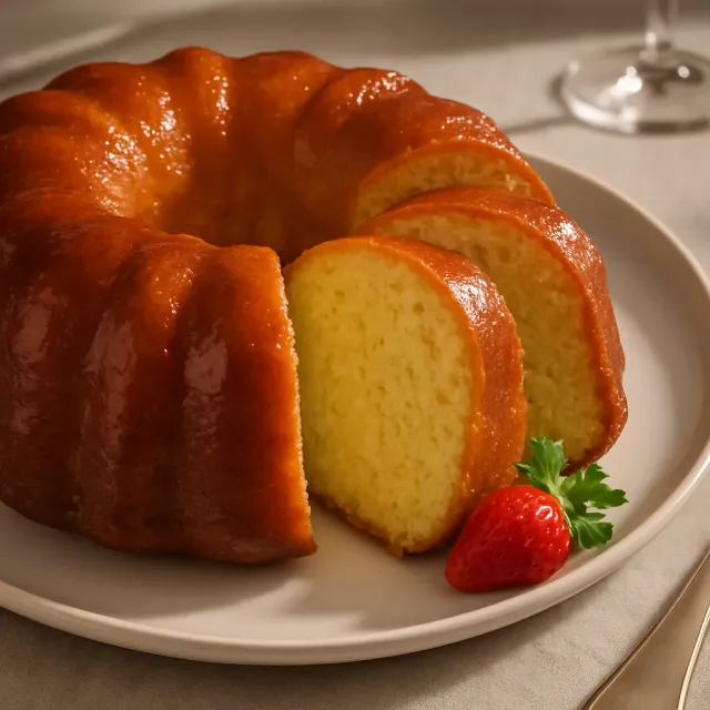 Hindistan Cevizli Krem Pound Cake
