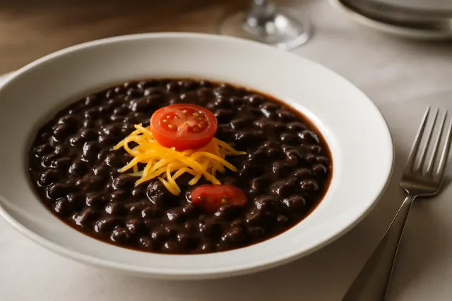 Refried Black Beans
