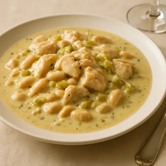 Chili blanc crémeux
