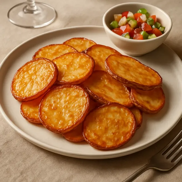 Oven-Baked Potato Slices