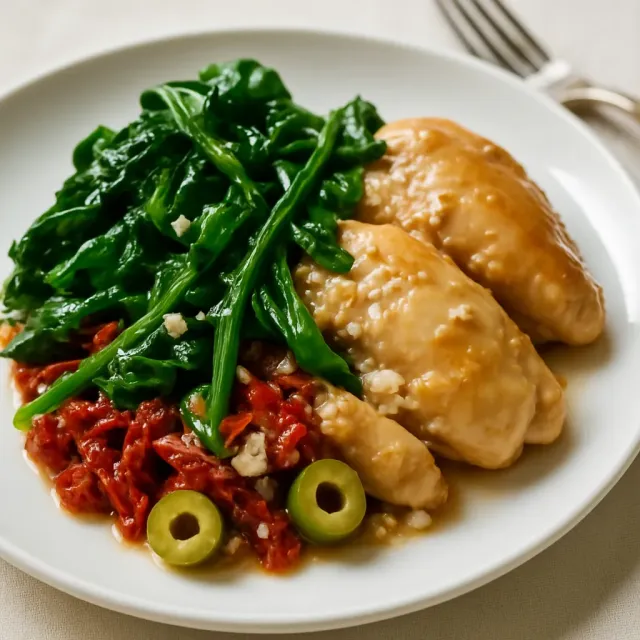 Ayam Tuscan Slow Cooker