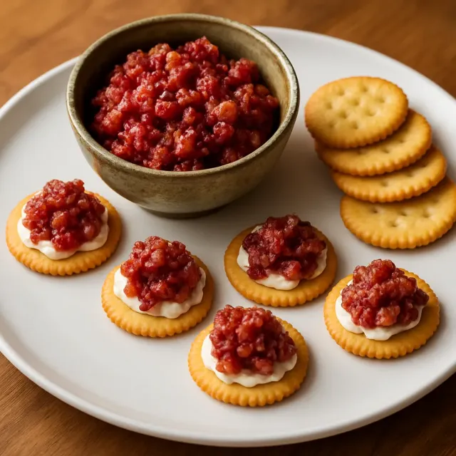 Salsa de arándanos de la abuela