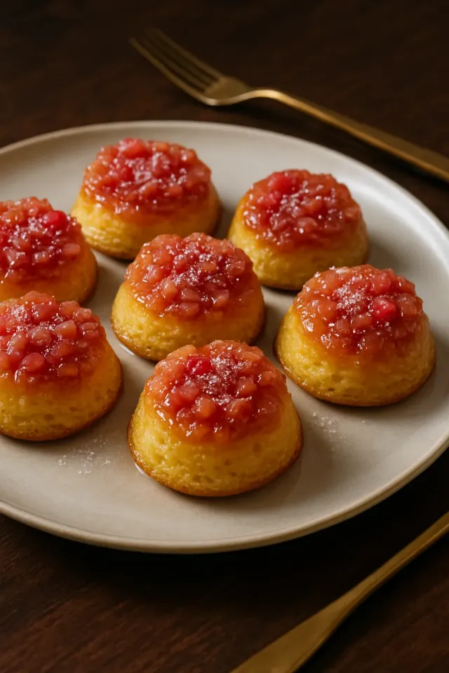 Pineapple Upside Down Cupcakes