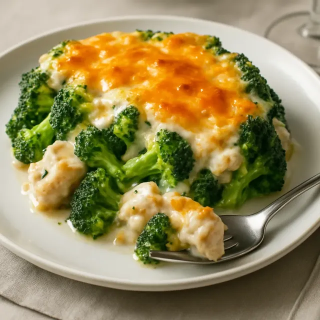 Diván de Pollo y Brócoli