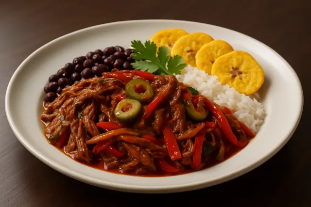 Ropa Vieja (Kubanisches Rindfleisch)