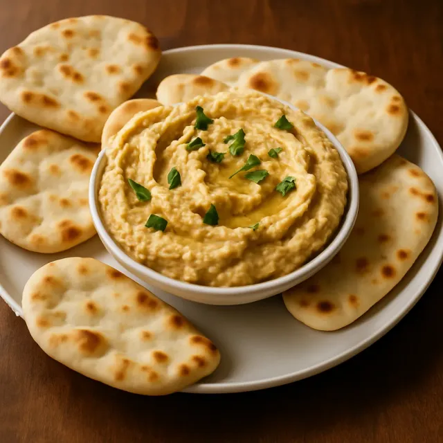 Tahini Olmayan Hummus