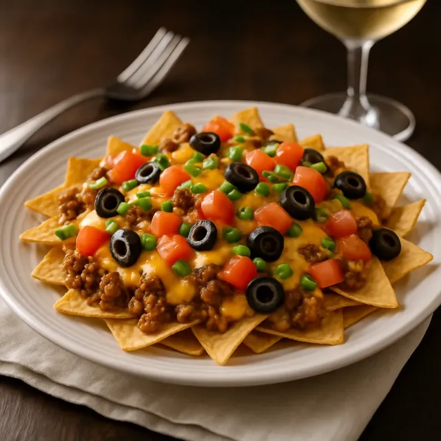 Pastel de Nachos de Pavo