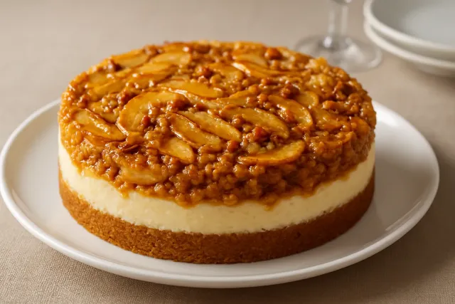 Apple Cheesecake