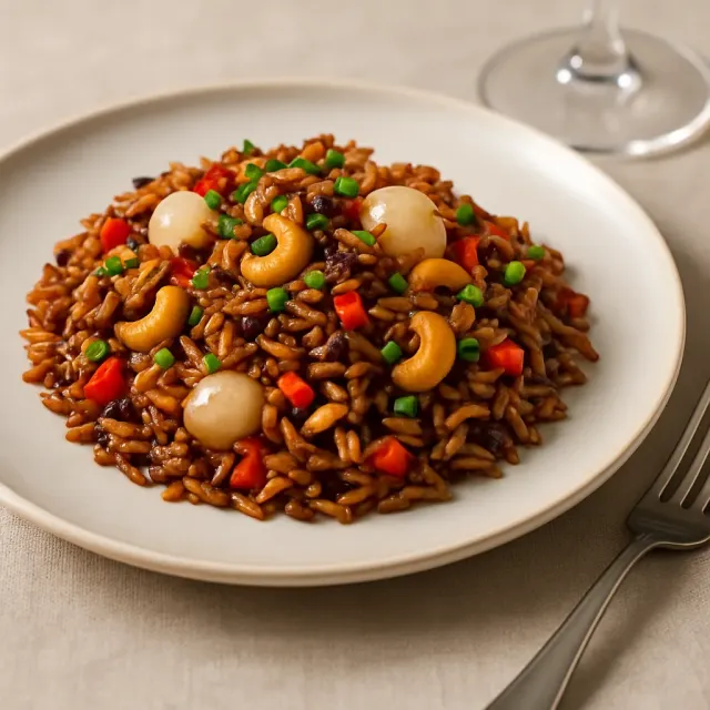 Nasi Goreng dengan Lengkeng (Koa Pad Lin Gee)