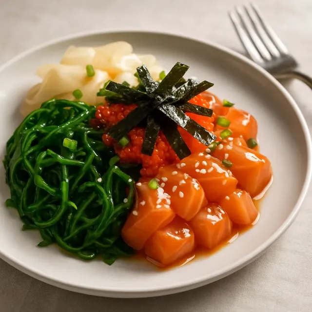 Do-It-Yourself Salmon Poke Bowls