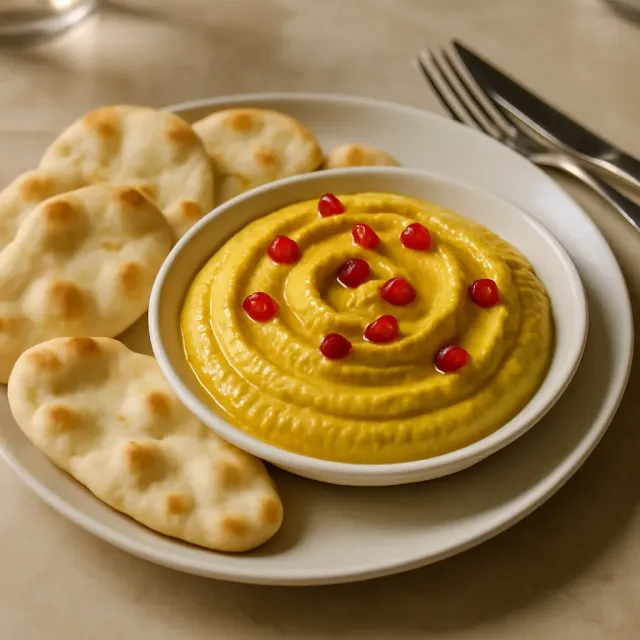 Roasted Golden Beet Hummus