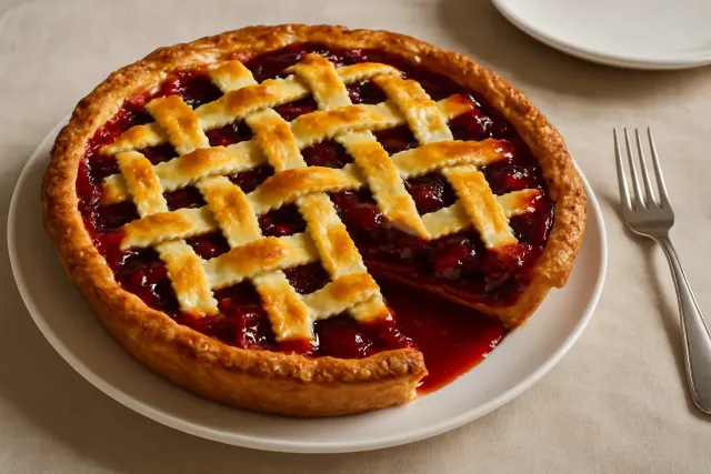 Fresh Cherry Pie