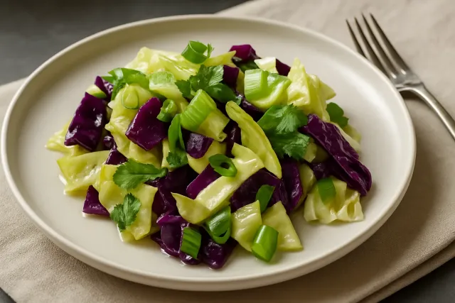 Ginger Sesame Cabbage