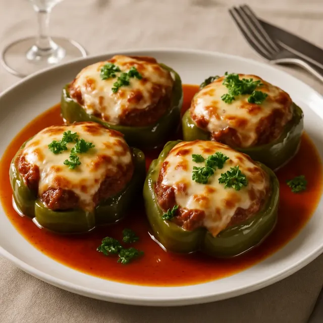 イタリア風詰めピーマン