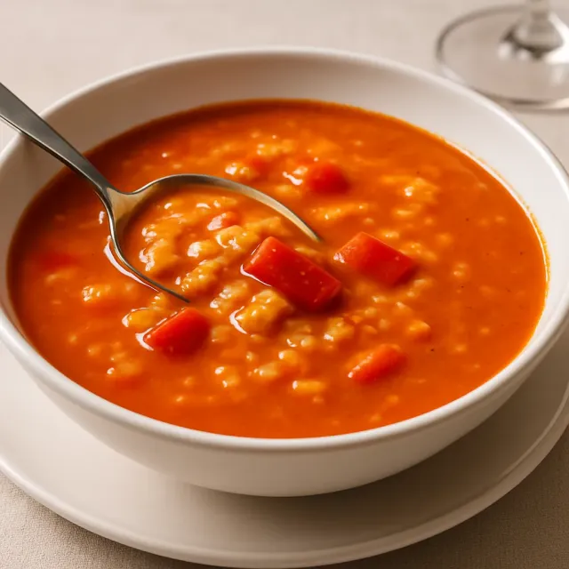Afrikanische Erdnusssuppe