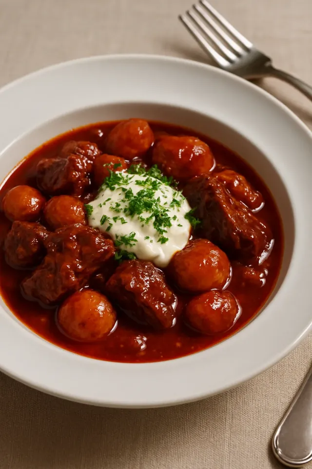 Meine großen fetten griechischen gebackenen Bohnen