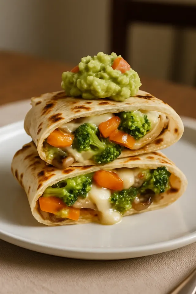  quesadillas ผัก